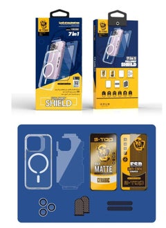 Buy IPhone 15 Integrated protection package 7 in 1 in Saudi Arabia