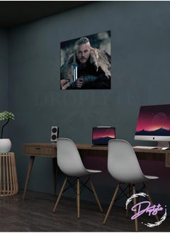 Buy Viking Ragnar Decorative Wall Art Wall Decor Card Board Home Decor for Living Room, Drawing Room, Office Room and Bedroom 30CM x 30CM in Saudi Arabia