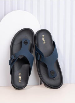 Buy Buckle Elevated Sole Comfort Sandals in Saudi Arabia