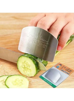 Buy Stainless Steel Finger Hand Protector Guard Chop Safe Slice Knife Kitchen Tool in Egypt