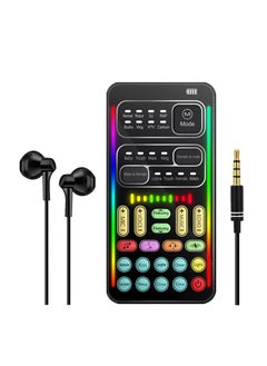 Buy Voice Changer, Handheld Microphone Voice Changer with Sound Multifunctional Effects Machine, Built-in 8 Sound Effects, for Phone/ PS4/ Xbox/ Switch/ IPad/ Computer/ Laptop/ Anchor/ Cam Girl/ Kids in UAE