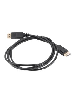 Buy DisplayPort to Cable Adapter Black in UAE