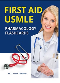 اشتري First Aid USMLE Pharmacology Flashcards: Quick and Easy study guide for The United States Medical Li في الامارات