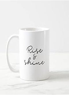 Buy Cashmeera Printd Mug - Rise And Shine -Ceramic Coffee Cup Wecanprint_7349 in Egypt