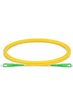 اشتري SC APC to SC APC Simplex Single Mode PVC Fiber Optic Patch Cable 15M في الامارات