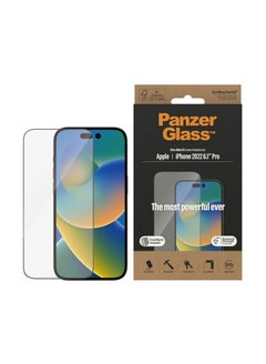 Buy PanzerGlass Screen Protector for iPhone 14 Pro - Clear in Saudi Arabia