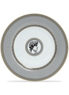 اشتري Palladium Side Plate, White & Blue - 19 cm في الامارات