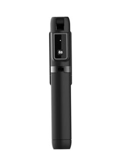 Buy P40 Portable Mini Wireless Bluetooth Control Handheld Selfie Stick Black in Saudi Arabia