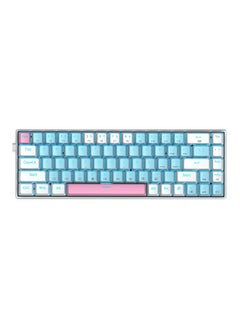 اشتري Z-686 68key Blue Backlight Mechanical Gaming Keyboard Blue White-Red Switches في السعودية