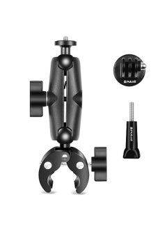 Buy PULUZ PU909B Motorcycle Clamp Bicycle Handlebar Super Clamp Mount Dual in Saudi Arabia