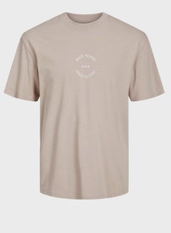 اشتري Slogan Crew Neck T-Shirt في الامارات