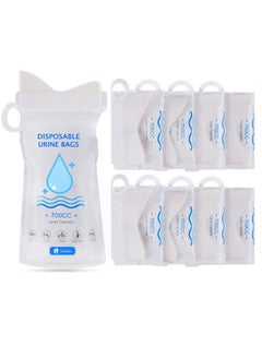 Buy 10 Pcs Disposable Allantoic Bags, Camping Bags, 700ml Unisex Allantoic Bags, Travel Toilets, Allantoic Bags, Traffic Jams, Emergency Portable Toilets, Small Bee Bags in Saudi Arabia