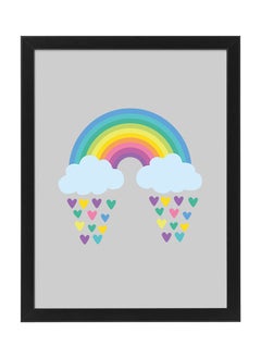 Buy Rainbow Clouds Printed Poster Frame in Egypt