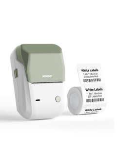 Buy B1 Wireless Bluetooth Label Printer with 1 Roll 50*30mm White Label Sticker and USB Cable, Portable Inkless Thermal Label Maker, Great for Supermarket, Retail Store and Home Printing Barcodes in Saudi Arabia