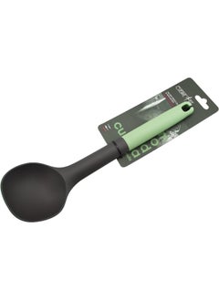 اشتري Pp Handle Nylon Soup Ladle With Hanging Hole, Heat Resistant, Pesto Green في الامارات