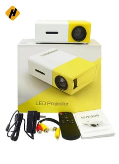 اشتري "Micro Mini Projector YG300-محمول للغاية ودائم للهواتف الذكية وأجهزة الكمبيوتر المحمولة والسينما المنزلية" في الامارات