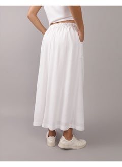 Buy AE Button Front Midi Skirt in Saudi Arabia