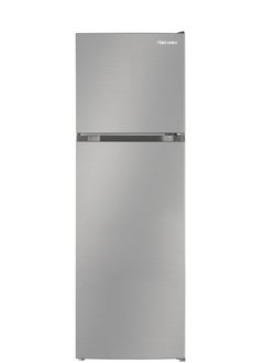 Buy 355Liters Double Door Top Mount Refrigerator, Multi Air Flow,No Frost Fridge & Freezer with and, Interior LED Light & Titanium Silver in UAE