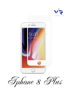 Buy Tempered Glass Screen Protector for Iphone 8 Plus - Clear in UAE