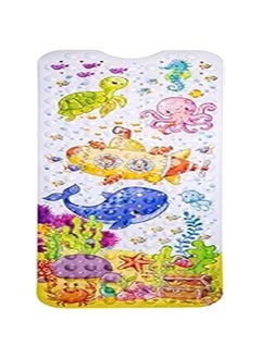 اشتري Goolsky Baby Bath Mat for Tub, 40 X 16 Inch Bathtub Mat Non Slip BPA Free for Kids, Strong Grip Shower Mat Non Slip Bath Tub Mat with Suction Cups & Drain Holes for Bathroom, Machine Washable في الامارات