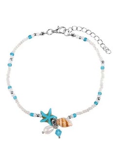 Buy Shell Pearl Beaded Anklet in Saudi Arabia