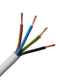 Buy KNP 5-core multicore wire with a diameter of 6 mm is used in various applications where multiple electrical connections are needed within a single cable. in UAE