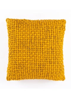 اشتري Otis Filled Cushion, Yellow - 50x50 cm في الامارات