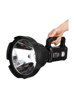 Buy Portable Camping Lantern Rechargeable LED Powerful Spotlight Flashlight Outdoor Emergency Power Searchlight in Saudi Arabia
