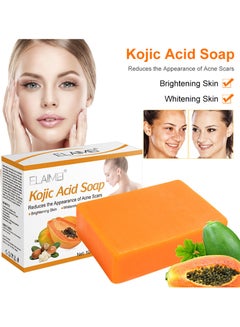 Buy Kojic Acid Soap For Face and Body 100g in UAE