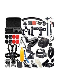 اشتري 50 in 1 Action Camera Accessory Kit Compatible with GoPro Hero 11 10 9 8 7 6 5 4 GoPro Max GoPro Fusion Insta360 DJI Osmo Action في الامارات
