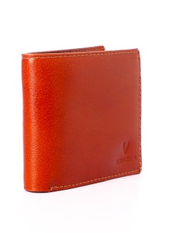 Buy top leather (AM 2053) Mens Wallet Genuine Leather Bifold Wallets For Men, Card Holders Gift Box.havan in Egypt