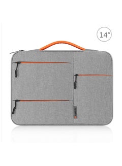 Buy 14-Inch Sleeve Case Zipper Laptop Handbag(Grey) in Saudi Arabia