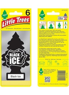 Buy Little Trees Air Freshener L - Black Ice Scent in Egypt
