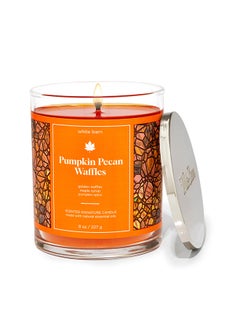 Buy Pumpkin Pecan Waffles Signature Single Wick Candle in UAE