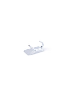 Buy Alec Self Adhesive Wall Hook 8.9x4.5x3.5cm  Silver in UAE