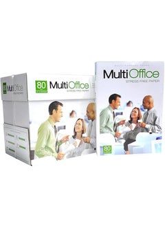 Buy Multi Office White Premium A4 Paper 80gsm 5 Packs 2500 Paper in Egypt