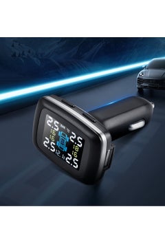 Buy Car TPMS Cigarette Lighting Wireless Tire Pressure Monitoring System , Car Universal Tire Detection, External High-Precision Wireless Tire Pressure Monitoring , Electronic Digital Display in Saudi Arabia