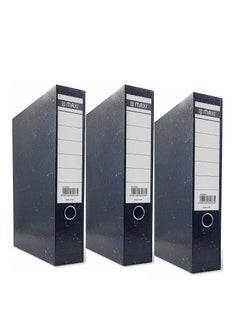 اشتري 3-Piece Closed Rigid Box File Black في الامارات