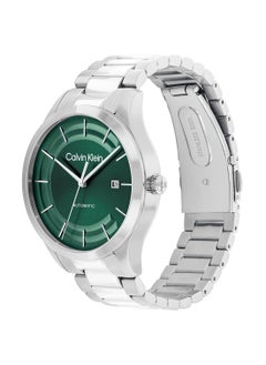 اشتري CALVIN KLEIN ROUND ANALOG UNISEX'S GREEN CASE WATCH - 25300022 في السعودية