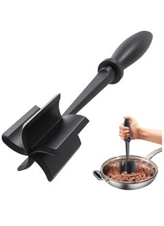 Buy Meat Chopper, Heat Resistant Meat Masher for Hamburger Meat, Ground Beef Smasher, Nylon Hamburger Chopper Utensil, Ground Meat Chopper, Non Stick Mix Chopper, Mix and Chop, Potato Masher Tool in Saudi Arabia