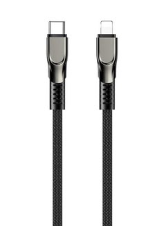 Buy Fast and Durable 20W PD Type-C to Lightning Charging Cable with 1 Year Warranty in UAE
