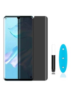 Buy UV Privcy Protective Tempered Glass Privacy Screen Protector 3D Curved Edge for samsung s10 Privacy Anti-Scratch Smear Full Cover Screen in Egypt