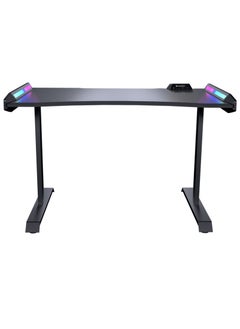 Buy Cougar Mars 120 Gaming Desk, USB 3.0 (1), USB 2.0 (1), 3.5mm Audio Jack (2) RGB Button - Black | 3M1201WB.0001 in UAE