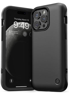 Buy Terra Guard Modern for iPhone 15 Pro Max Case Cover with MagSafe - Matte Black in UAE