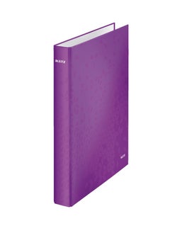 Buy Leitz Wow Ringbinder A4 40Mm 2D Ring Purple in UAE