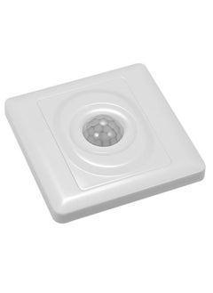 Buy Wall Mounted Automatic Infrared Motion Sensor White in Saudi Arabia