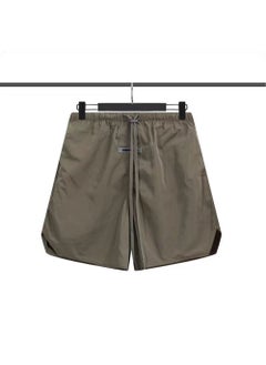 اشتري Summer Thin Fog ESSENTIALSZONE Reflective Nylon Shorts Unisex Tan Reflective Letters في الامارات