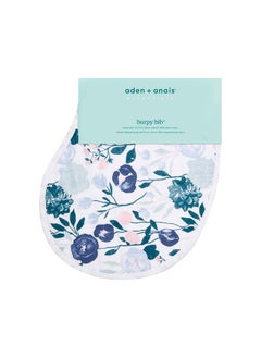 اشتري Essentials Cotton Baby Burpy Bib - Flowers Bloom في الامارات