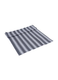 Buy 3 Piece Towel Set Grey/White in Saudi Arabia