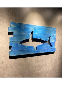 اشتري Wood Shark Wall Hanging في مصر